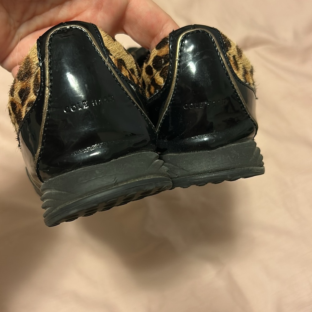 Cole Haan Leopard Calf Hair Sneakers-Sz 7B - Picture 5 of 5